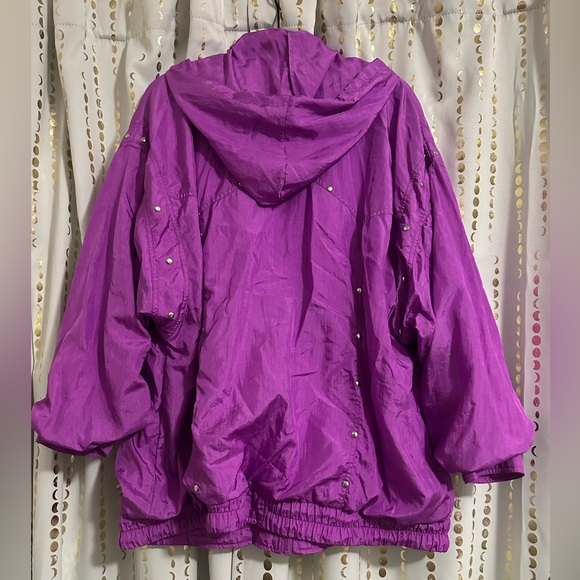 Vintage Purple Women's Jacket - Picture 4 of 6